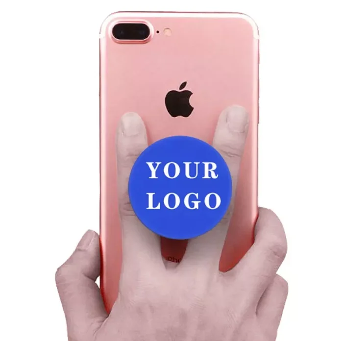 Custom Logo Cell Phone Ring Holders - Phone Grip