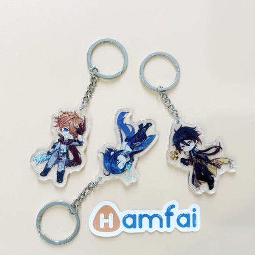 Custom Clear Keychains